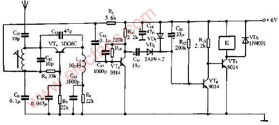 玩具<b class='flag-5'>無線</b><b class='flag-5'>遙控</b>接收<b class='flag-5'>電路圖</b>