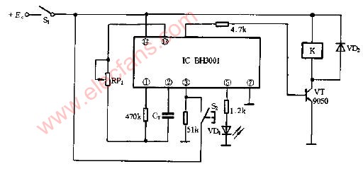 RH3001<b>典型</b>应<b>用电路图</b>