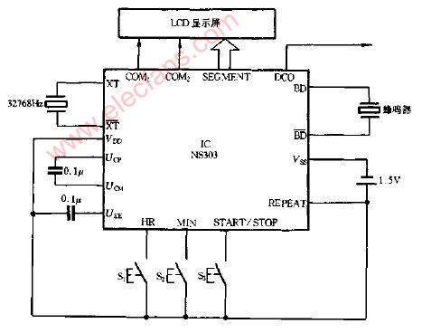 NS303典型应用电路图