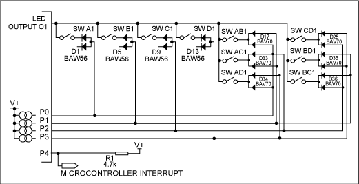 <b class='flag-5'>LED</b>显示<b class='flag-5'>驱动器</b>的键盘扫描扩展方法