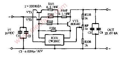 <b class='flag-5'>甚高频</b>稳<b class='flag-5'>压电</b>源<b class='flag-5'>电路</b>图