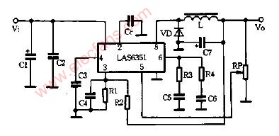 LAS6351典型应用电路图