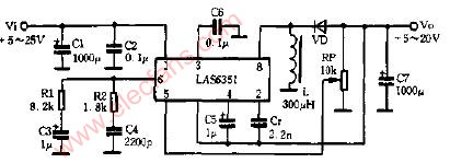 LAS6351<b class='flag-5'>极性</b>反<b class='flag-5'>接电路</b>图