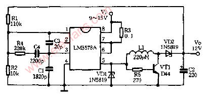 降壓—<b class='flag-5'>升壓</b><b class='flag-5'>穩(wěn)壓器</b>電路圖