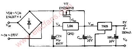 用<b class='flag-5'>LR</b>6设计的稳压<b class='flag-5'>电源</b><b class='flag-5'>电路</b>图