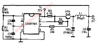 扩流的<b class='flag-5'>降压</b><b class='flag-5'>稳压器</b><b class='flag-5'>电路图</b>