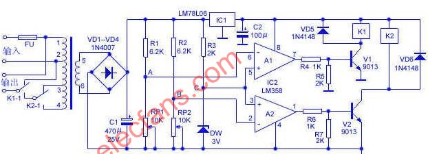 <b class='flag-5'>自制</b><b class='flag-5'>交流</b><b class='flag-5'>自動</b><b class='flag-5'>穩(wěn)壓器</b><b class='flag-5'>電路</b>