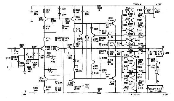 雅馬哈EMX2300<b class='flag-5'>功放電路</b>及故障維修