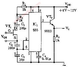 大<b class='flag-5'>占空比</b><b class='flag-5'>周期</b>可調的壓控振蕩器電路圖