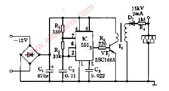 多功能高壓<b class='flag-5'>靜電</b><b class='flag-5'>發(fā)生器</b>電路圖