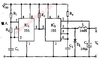 开关降压稳压电路图