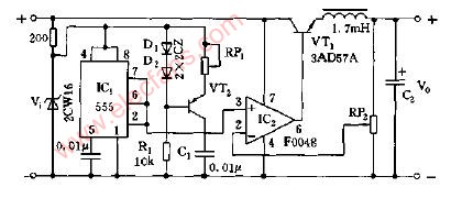 <b class='flag-5'>脉冲调制</b>式开关稳压器电路图