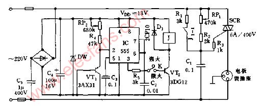 電飯煲自動(dòng)功率<b class='flag-5'>調(diào)節(jié)器</b><b class='flag-5'>電路圖</b>