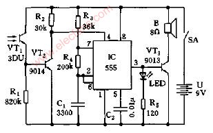 <b class='flag-5'>燃气</b>灶<b class='flag-5'>熄火</b>声光<b class='flag-5'>报警</b><b class='flag-5'>电路</b>图