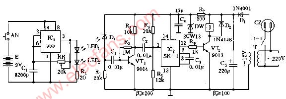 <b class='flag-5'>紅外</b><b class='flag-5'>遙控</b><b class='flag-5'>開關(guān)電路圖</b>2