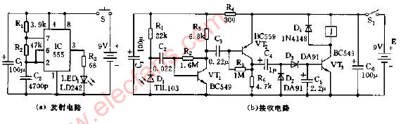 <b class='flag-5'>紅外</b><b class='flag-5'>遙控器</b>電路圖