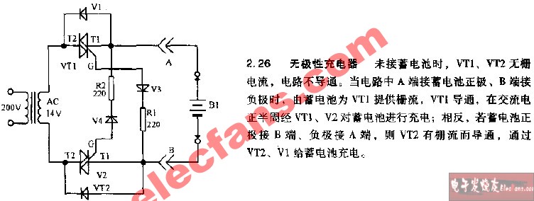 无极性<b class='flag-5'>充电器</b><b class='flag-5'>电路图</b>