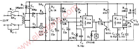 發(fā)電機(jī)啟動(dòng)蓄<b class='flag-5'>電池</b>全<b class='flag-5'>自動(dòng)</b>監(jiān)控裝置<b class='flag-5'>電路圖</b>