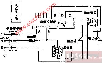 華豐CFXB40-650D電腦式電飯鍋電路圖