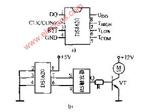 DS1620温度<b class='flag-5'>传感器</b>-控制器及<b class='flag-5'>风扇</b>自控<b class='flag-5'>电路图</b>