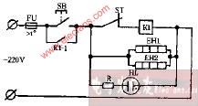 高宝DXW-60高温电子消毒柜电路图