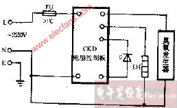 华凌DKW-65A双功能电子消毒柜电路图