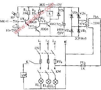 光敏交溜<b class='flag-5'>接觸器</b><b class='flag-5'>電路圖</b>