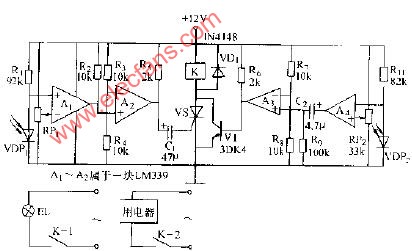 光敏<b class='flag-5'>二極管</b>繼<b class='flag-5'>電路圖</b>