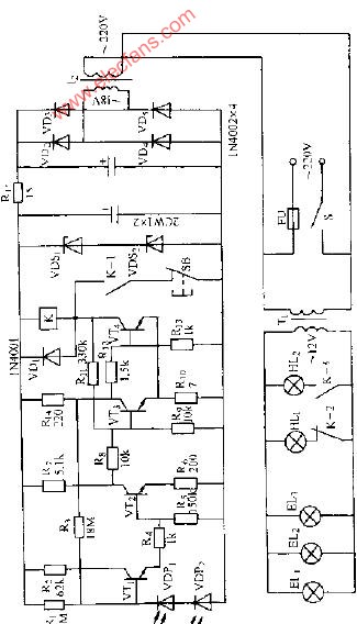 光電保護電路圖