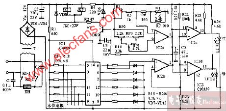 華夏HXZD-6電熱淋浴器電路圖