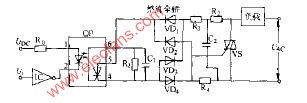 驱动<b class='flag-5'>大功率</b>双向<b class='flag-5'>晶闸管</b>电路图