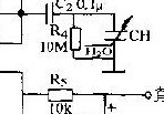 MC--2电容式湿敏元件应用电路图