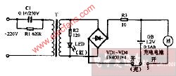 SANVD牌SV-M912型<b class='flag-5'>电动剃须刀</b><b class='flag-5'>电路图</b>