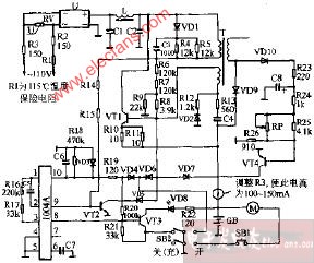 日立牌高级<b class='flag-5'>电动剃须刀</b><b class='flag-5'>电路图</b>