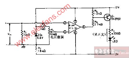 单电源<b class='flag-5'>直流电压过高</b><b class='flag-5'>报警</b><b class='flag-5'>电路图</b>