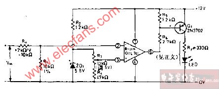 精密<b class='flag-5'>直流電壓過高</b><b class='flag-5'>報(bào)警</b><b class='flag-5'>電路圖</b>