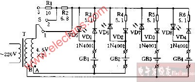 簡(jiǎn)單<b class='flag-5'>電池</b><b class='flag-5'>充電器</b>原理<b class='flag-5'>圖</b><b class='flag-5'>電路圖</b>