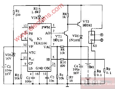 電池充電器<b class='flag-5'>調節器</b><b class='flag-5'>電路圖</b>