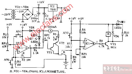 带放电功能的<b class='flag-5'>全自动</b><b class='flag-5'>充电器</b><b class='flag-5'>电路图</b>