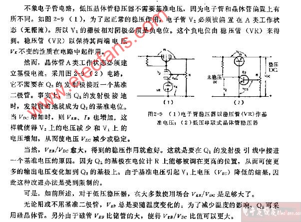 低壓串聯式<b class='flag-5'>晶體管</b><b class='flag-5'>穩(wěn)壓器</b><b class='flag-5'>電路圖</b>