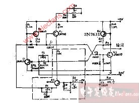 增加晶体管Q5可以增大单稳态多谐振荡器的范围电路图