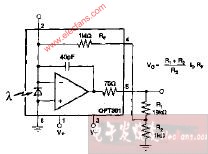 OPT301光检测T形<b class='flag-5'>反馈电路图</b>