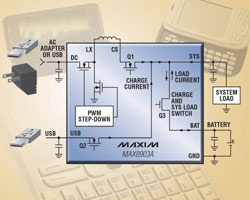 MAX8903A 2A, switch-mode charg