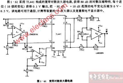 寬帶<b class='flag-5'>對數(shù)放大</b>器<b class='flag-5'>電路</b>圖