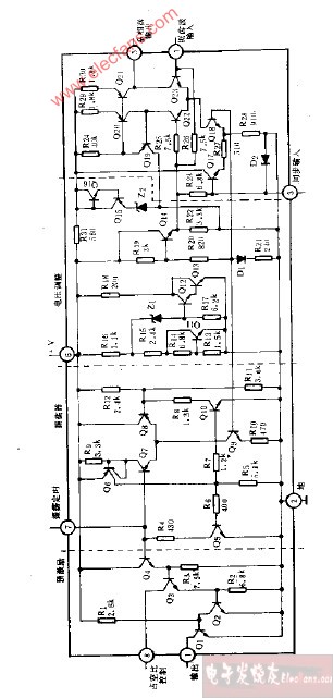 CA1391的内部电路图