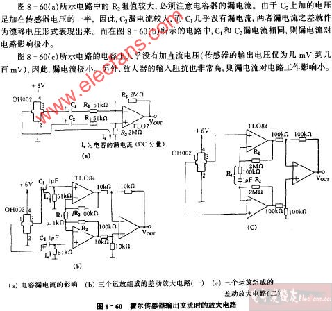 <b class='flag-5'>霍爾</b><b class='flag-5'>傳感器</b>輸出交流時的放大<b class='flag-5'>電路圖</b>