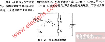 <b class='flag-5'>由</b>Rcds<b class='flag-5'>构成</b>的桥路<b class='flag-5'>电路</b>图