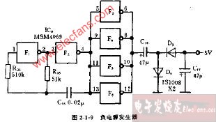 DT-1型<b class='flag-5'>负电</b>源<b class='flag-5'>发生器</b><b class='flag-5'>电路图</b>