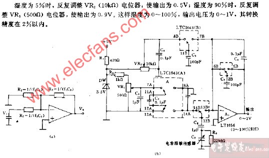 <b class='flag-5'>温度</b>、电压<b class='flag-5'>转换</b><b class='flag-5'>电路</b>图