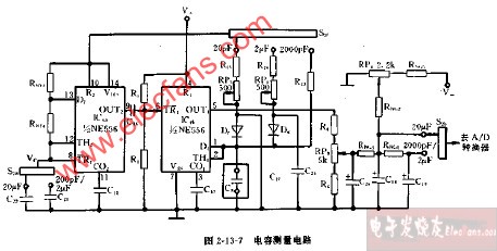 <b class='flag-5'>DT</b>809C型电容<b class='flag-5'>测量</b>电路图